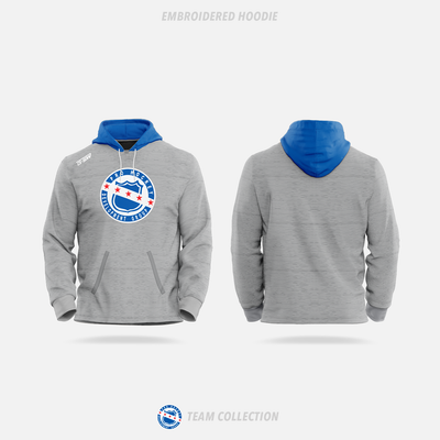 Pro Hockey Embroidered Hoodie - Pro Hockey Team Collection